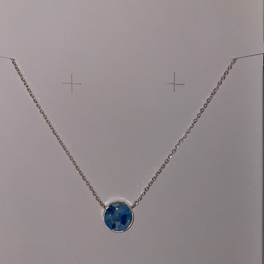 4ocean sterling silver pendant necklace